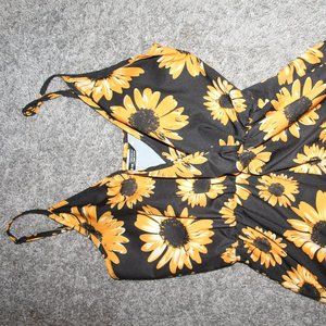 (SHEIN)Sunflower Romper